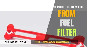 Disconnecting Fuel Lines: Using the Right Tool for the Job
