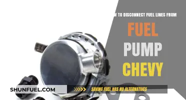 Disconnecting Fuel Lines from Chevy Fuel Pump: A Step-by-Step Guide