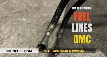 Disconnecting Fuel Lines: A GMC-Centric Guide