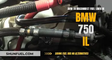 BMW 750i Fuel Line Disconnection: A Step-by-Step Guide