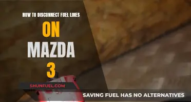Disconnecting Fuel Lines: A Guide for Mazda 3 Owners