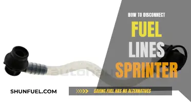 Disconnecting Fuel Lines in a Sprinter: A Step-by-Step Guide
