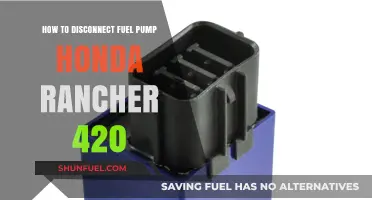 Disconnecting Fuel Pump on Honda Rancher 420: Step-by-Step Guide