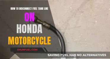 Honda Motorcycle Fuel Tank Line Disconnection: A Step-by-Step Guide