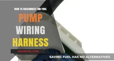 Disconnecting GM Fuel Pump Wiring Harness: A Step-by-Step Guide