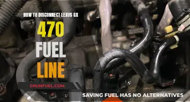 Lexus GX 470 Fuel Line Disconnect: A Step-by-Step Guide