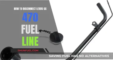 Disconnecting Lexus GX 470 Fuel Line: Step-by-Step Guide