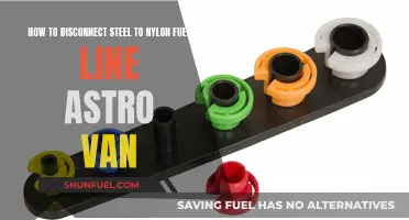 Mastering the Art: Disconnecting Steel to Nylon Fuel Lines in Your Astro Van