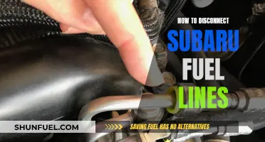 Subaru Fuel Line Disconnect: A Step-by-Step Guide