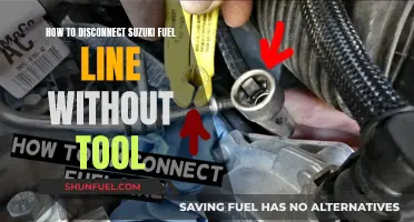 Suzuki Fuel Line Disconnect: Quick Tips Without Tools