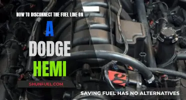 Disconnecting Fuel Line on Dodge Hemi: Step-by-Step Guide