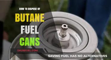 Safe and Eco-Friendly Ways to Dispose of Butane Fuel Cans