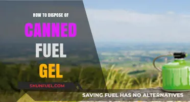 Safe and Eco-Friendly Ways to Dispose of Canned Fuel Gel