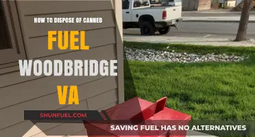 Safe Canned Fuel Disposal Guide for Woodbridge, VA Residents