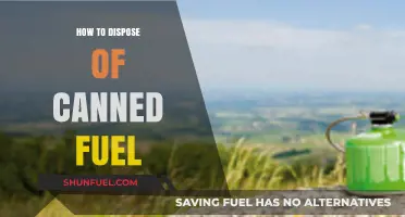 Safe and Eco-Friendly Ways to Dispose of Canned Fuel Properly