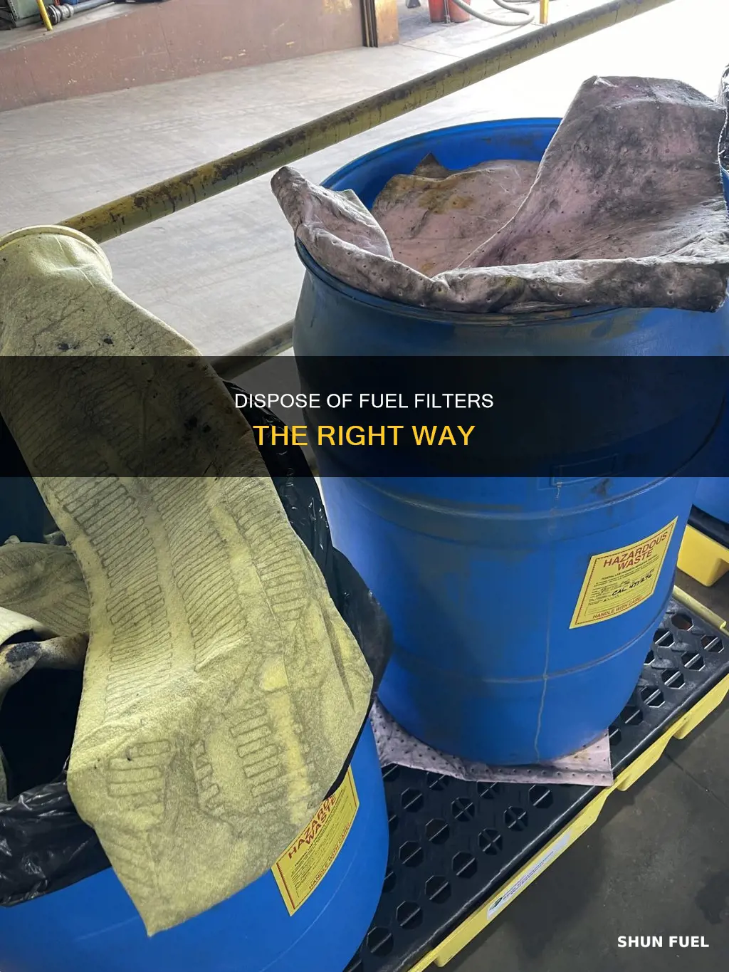 how to dispose of fuel filter
