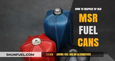 Eco-Friendly Disposal Guide for Old MSR Fuel Cans
