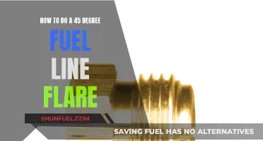 Creating a 45-Degree Fuel Line Flare: A Step-by-Step Guide
