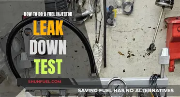 Fuel Injector Leak Down Test: DIY Guide