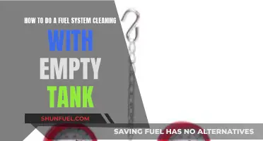 Fuel System Cleaning: DIY Guide for Empty Tanks