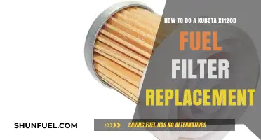 Mastering the Art of Fuel Filter Replacement: A Guide to X1120D