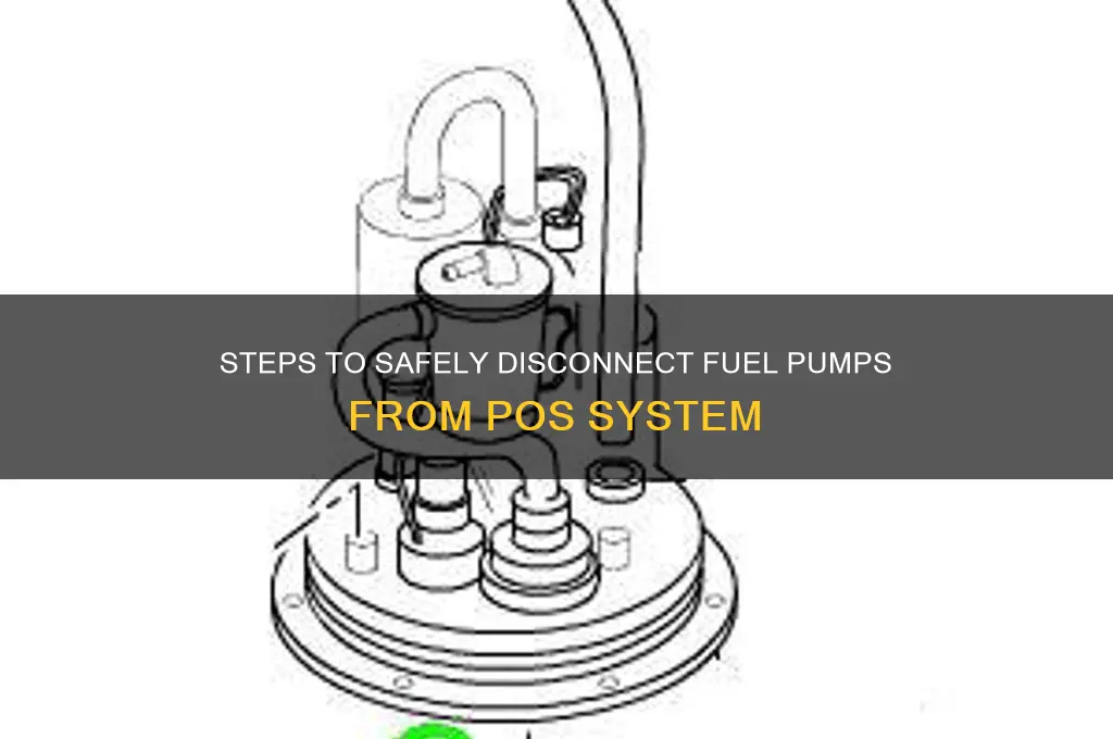 how to dosconnect my fuel pumps from pos