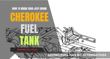 Draining the Jeep Grand Cherokee Fuel Tank: Step-by-Step Guide