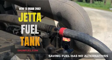 Draining 2002 Jetta Fuel Tank: Step-by-Step Guide