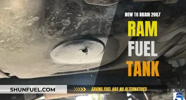 Draining the 2017 RAM Fuel Tank: Step-by-Step Guide