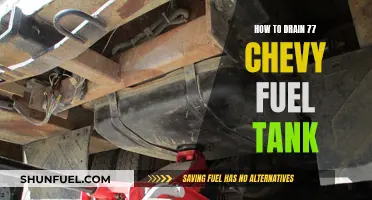 Draining a 1977 Chevy Fuel Tank: Step-by-Step Guide
