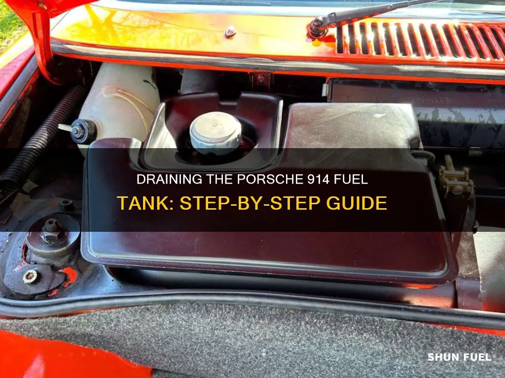 how to drain a 914 fuel tank