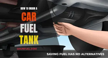 Car Fuel Tank Drain: A Step-by-Step Guide