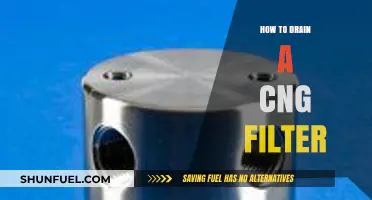 Efficiently Draining Your CNG Filter: A Step-by-Step Guide