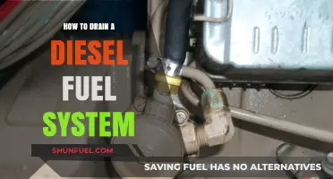 Draining Diesel Fuel System: Step-by-Step Guide