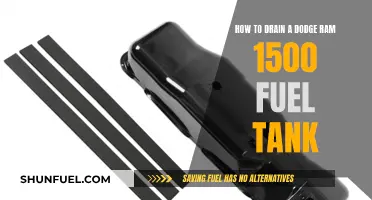 Draining the Dodge Ram 1500 Fuel Tank: Step-by-Step Guide
