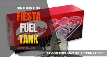 Draining a Ford Fiesta Fuel Tank: Step-by-Step Guide