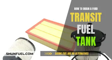 Draining a Ford Transit Fuel Tank: Step-by-Step Guide