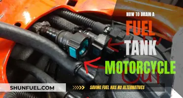 Draining a Motorcycle Fuel Tank: Step-by-Step Guide