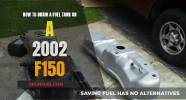 Draining a 2002 F150 Fuel Tank: Step-by-Step Guide