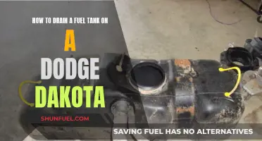 Draining a Dodge Dakota Fuel Tank: Step-by-Step Guide