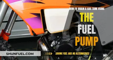 Draining Gas Tanks: Using Fuel Pumps to Empty Tanks Safely
