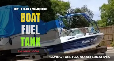 Draining a Mastercraft Boat Fuel Tank: Step-by-Step Guide