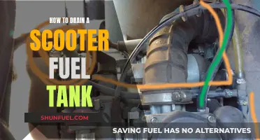 Draining a Scooter Fuel Tank: Step-by-Step Guide