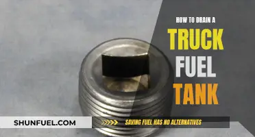 Draining a Truck Fuel Tank: Step-by-Step Guide