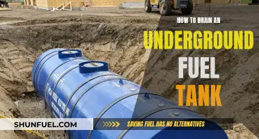 Draining Underground Fuel Tanks: A Step-by-Step Guide