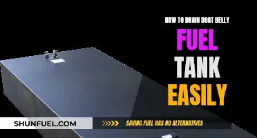 Draining Boat Belly Fuel Tanks: Easy and Quick Methods