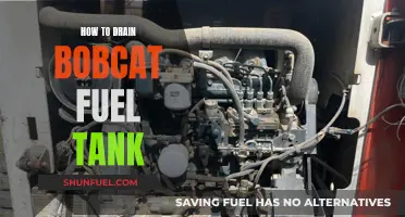 Draining a Bobcat Fuel Tank: Step-by-Step Guide