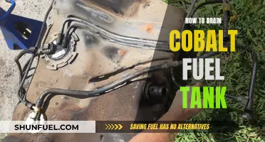 Draining Cobalt Fuel Tanks: A Step-by-Step Guide