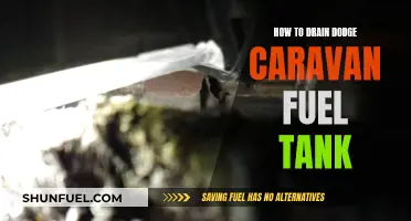 Draining the Dodge Caravan Fuel Tank: Step-by-Step Guide