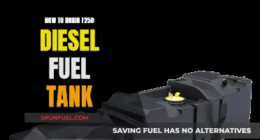 Draining F250 Diesel Fuel Tank: A Step-by-Step Guide